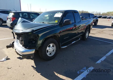 2005 GMC Canyon Sle из США, поврежденный, VIN 1GTCS196758137451